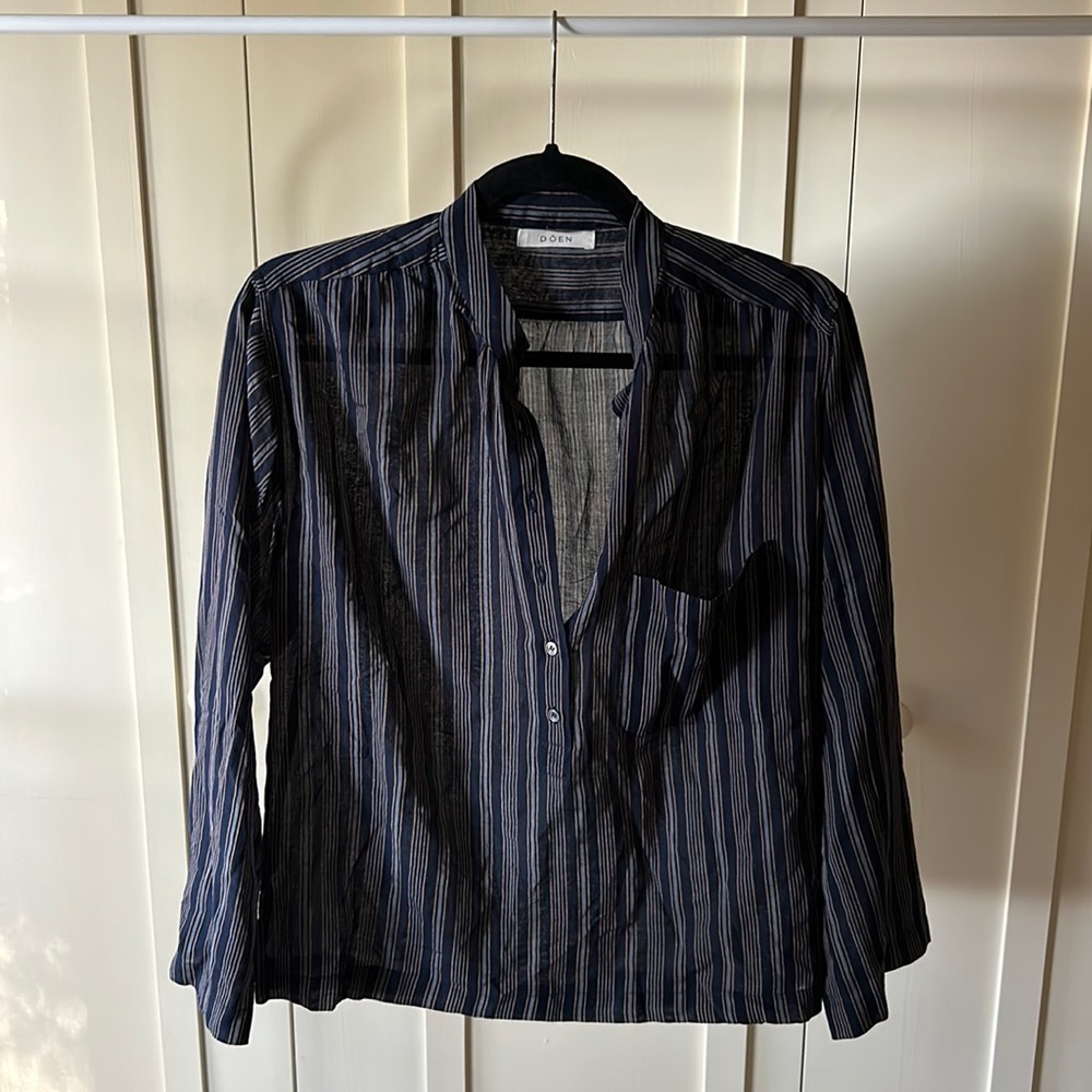 Doen stripe blouse